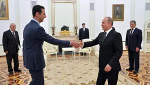 Esad Moskova'da Putin ile görüştü