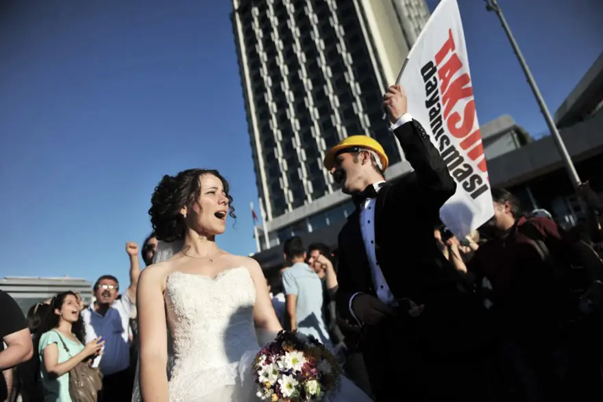 Taksim'de gerginlik 67