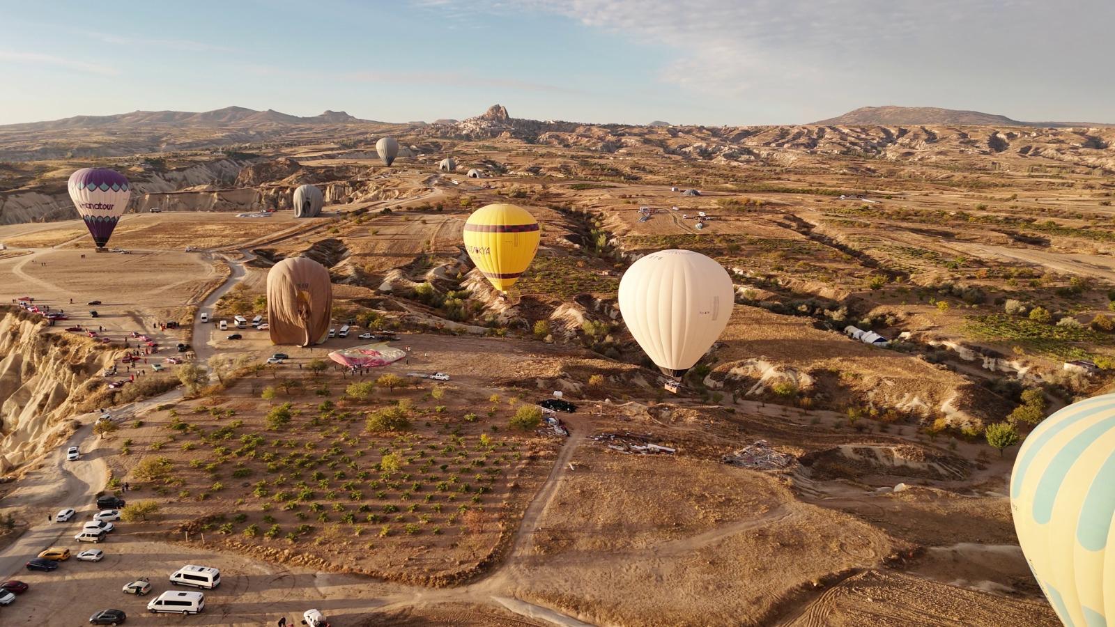 Kapadokya'da balon faaliyetlerine sıkı denetim 
