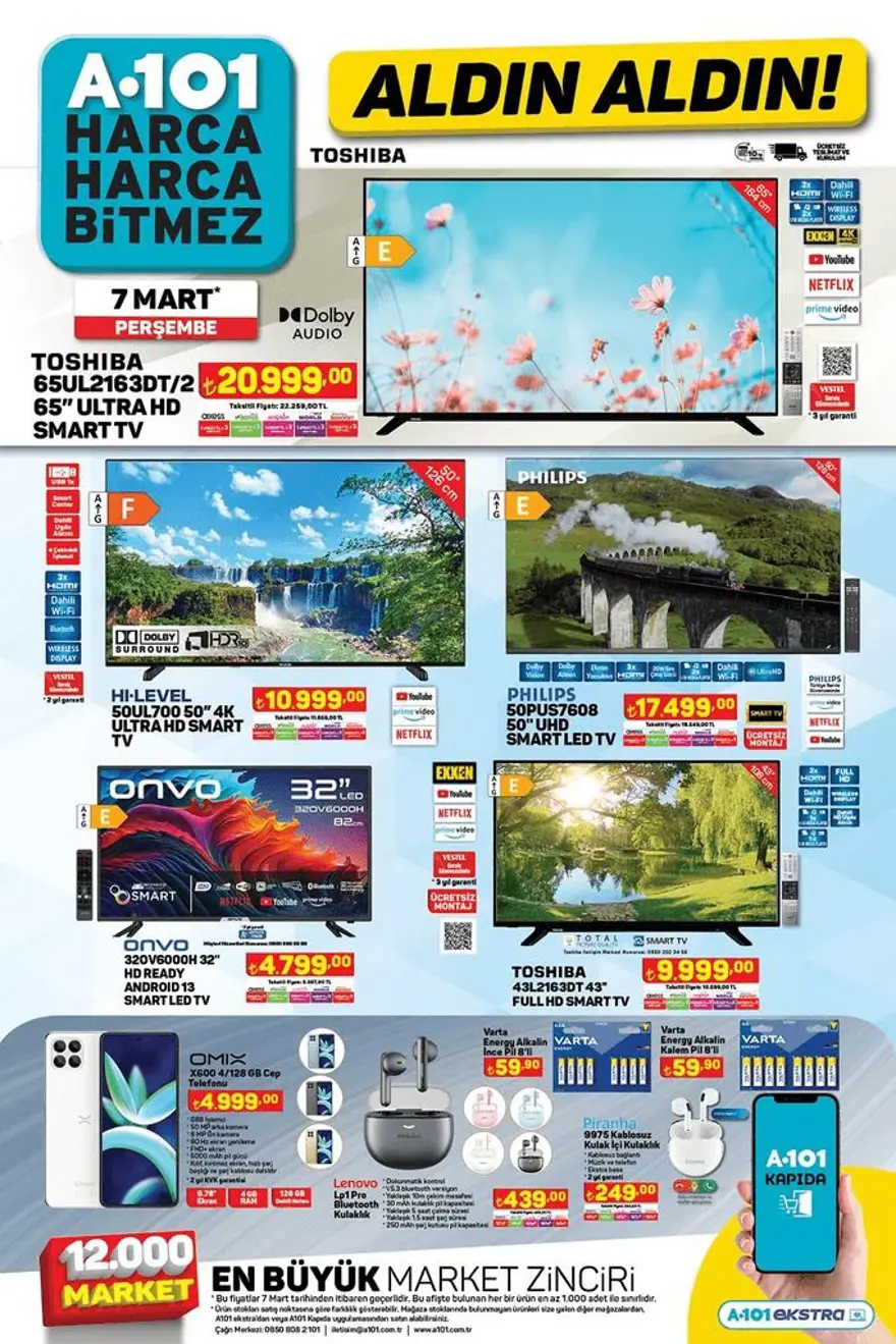 A101 aktüel indirimleri 7 Mart 2024: A101 markette bu haftanın yeni indirimli ürünler listesi 14