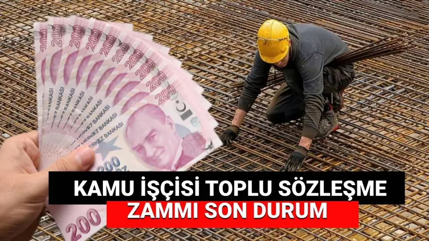 Kamu işçisine zam teklifi belli oldu! Toplu iş sözleşmesi zammı son durum: Kamu işçisi toplu sözleşme zam teklifi ne kadar? 
