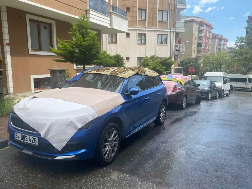 İstanbul'da dolu sürprizi 9