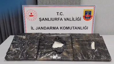 Şanlıurfa'da kilolarca uyuşturucu yakalandı