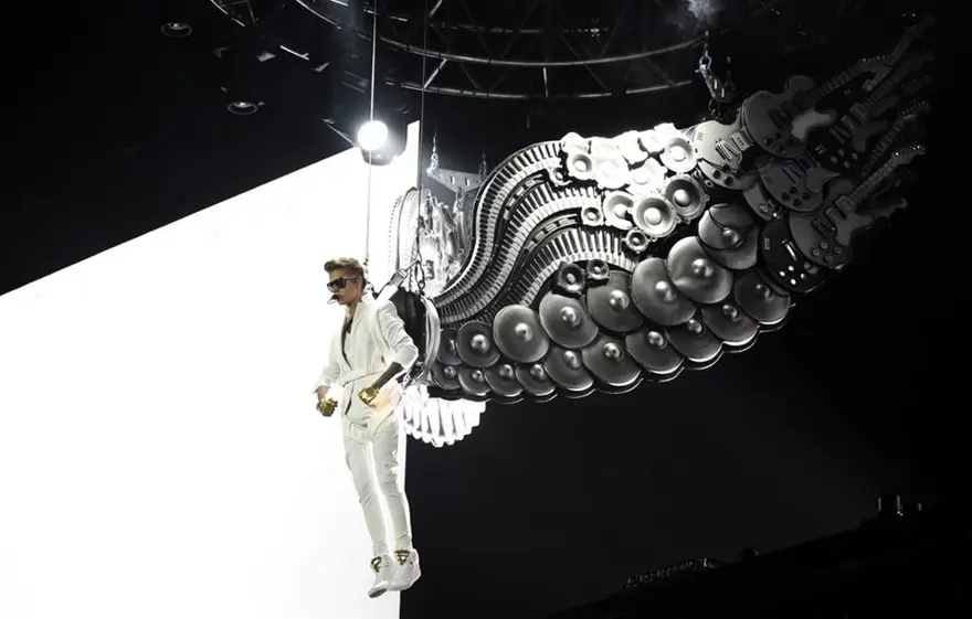 Justin Los Angeles'ı salladı 2
