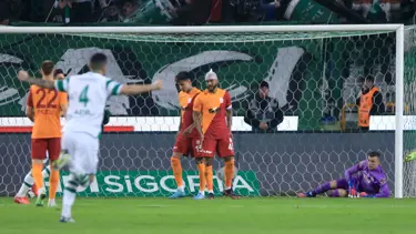Galatasaray deplasmanda Konyaspor'a yenildi