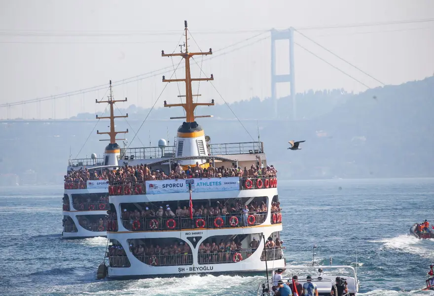 Boğaz'da yüzme yarışması 11
