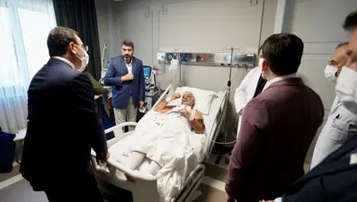 İmamoğlu'ndan Binali Yıldırım ve Şamil Ayrım'a ziyaret