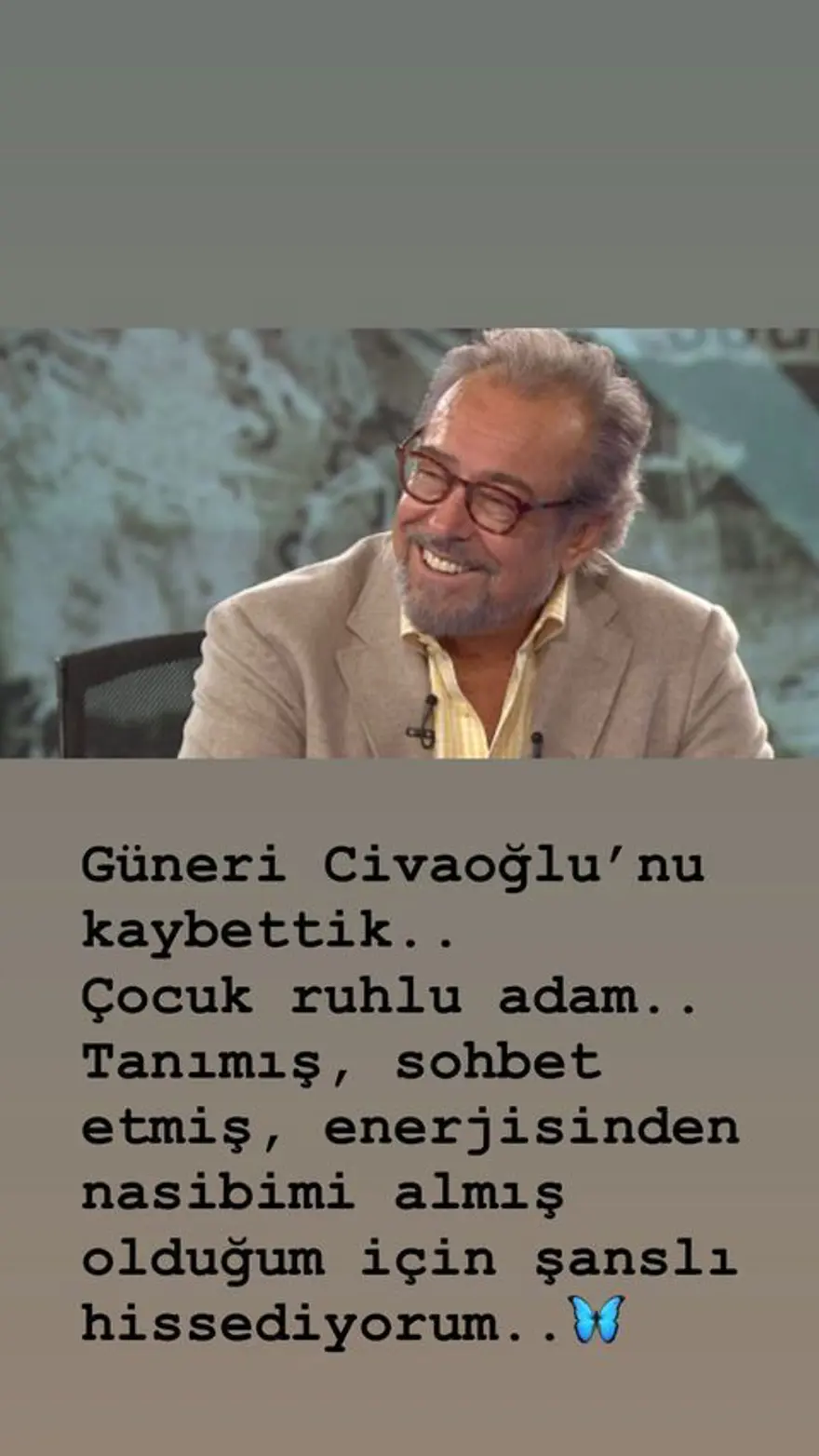 Güneri Cıvaoğlu'nun vefatı sanat dünyasını yasa boğdu 2 Güneri Cıvaoğlu'nun vefatı sanat dünyasını yasa boğdu 2
