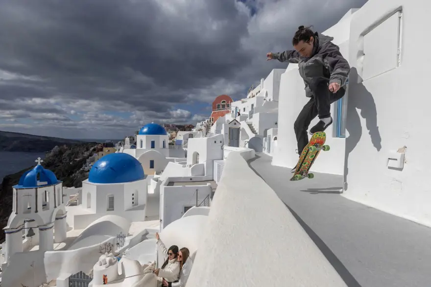 SANTORİNİ'DE DEPREM ALARMI 4