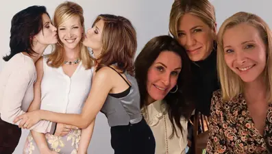 Friends yıldızlarından rol arkadaşları Lisa Kudrow'a doğum günü kutlaması