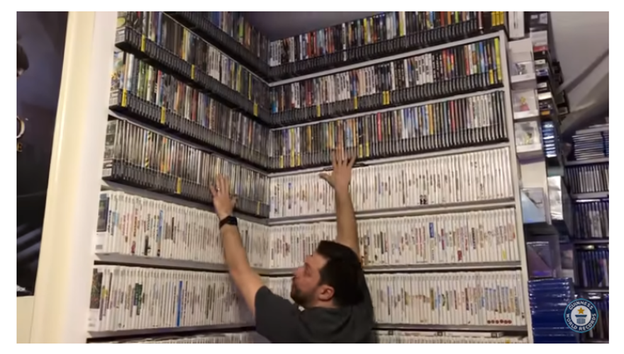 Xbox'tan Nintendo'ya: Dünyanın en büyük video oyunu koleksiyonu Guinness Rekorlar Kitabı'nda 8