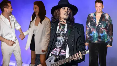 Johnny Depp'in doğum günü partisine ünlü akını