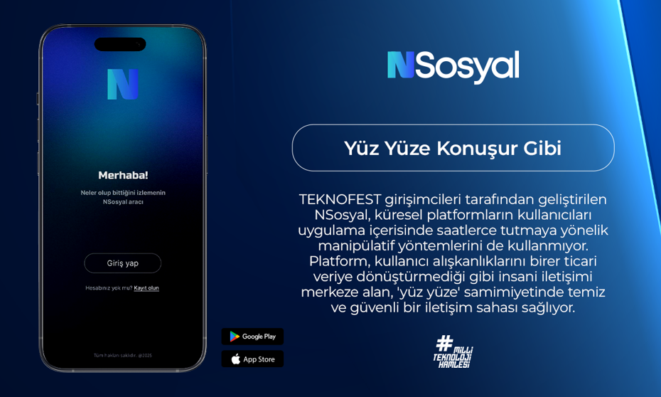 NSosyal yeni yüzü ve özellikleriyle yayında