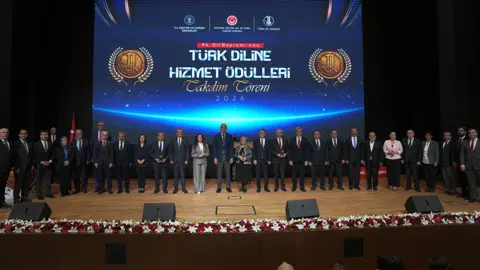 Türk Diline Hizmet Ödülleri sahiplerini buldu
