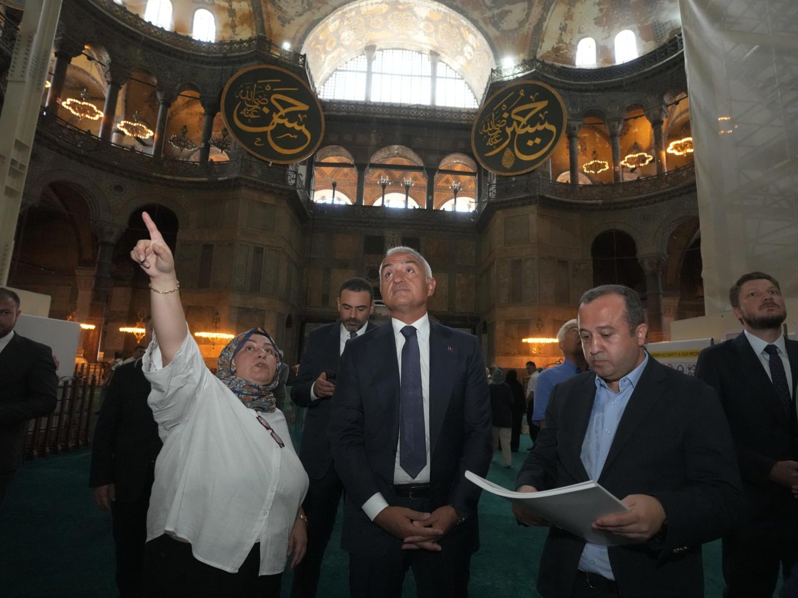 Ayasofya’da dev restorasyonda 3 etap tamam