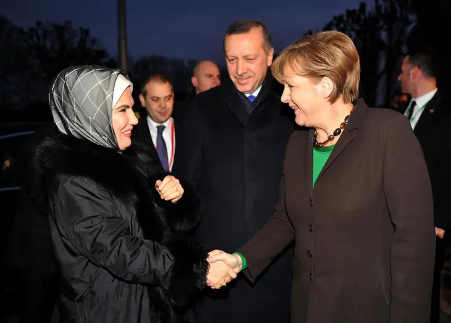Erdoğan - Merkel buluşması 5 Erdoğan - Merkel buluşması 5
