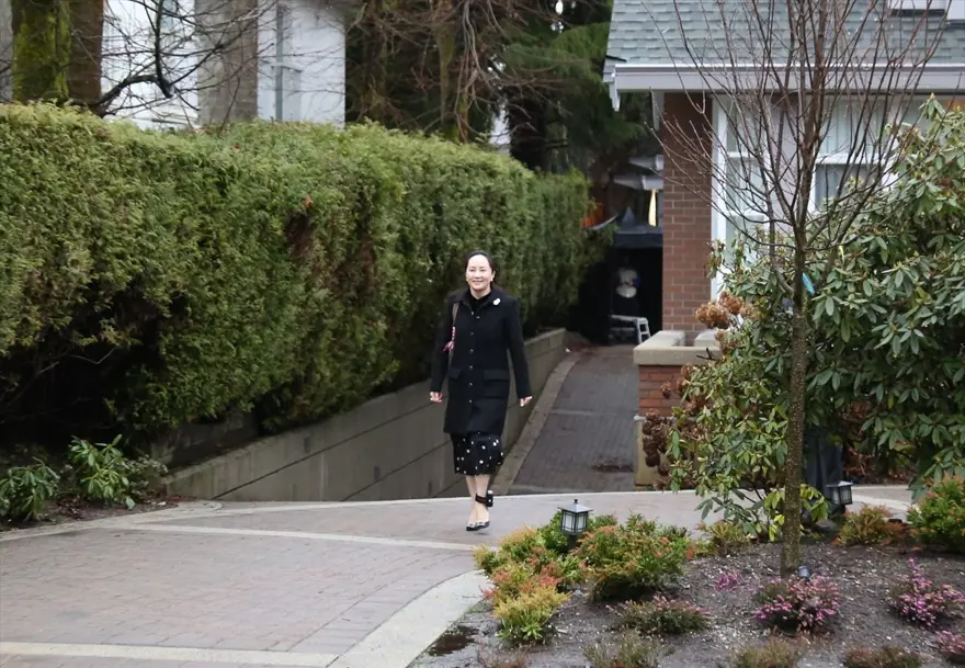 Huawei yöneticisi Vancou'nun 'ABD'ye iade' davası Vancouver'da başladı 4