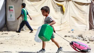 "Gazze'deki çocuklar güvende hissetmek için yatağın altında uyumak istiyor"