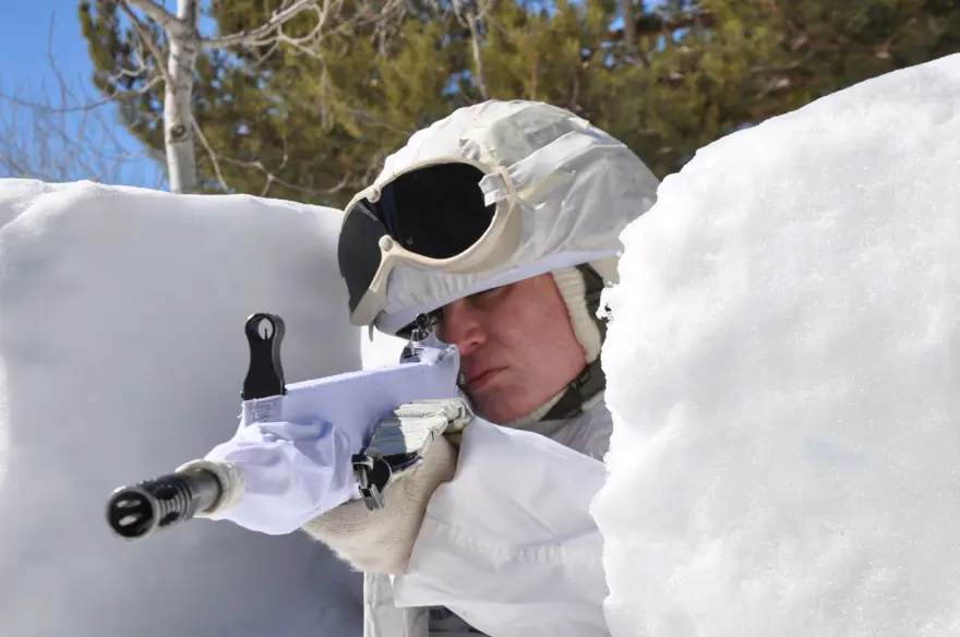 Komandoların 2 bin 200 metre rakımda, eksi 25 derecede zorlueğitimi 7 Komandoların 2 bin 200 metre rakımda, eksi 25 derecede zorlueğitimi 7