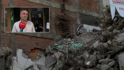 Kentsel dönüşüm yıkımında oyuncu Yaylacıkoral'ın evi zarar gördü