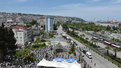 İdlib şehidine veda