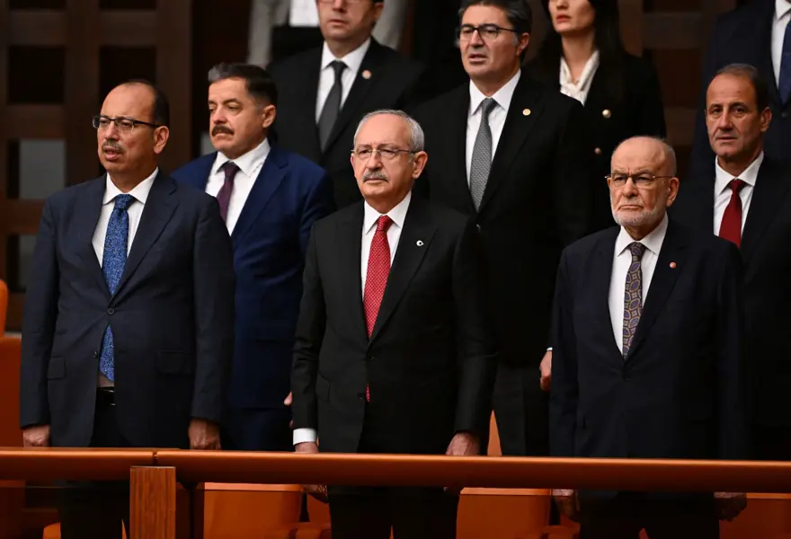 Kılıçdaroğlu,Karamollaoğlu ve Davutoğlu ile görüştü 