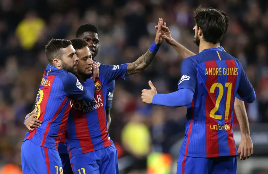 Barcelona gol olup yağdı! 6