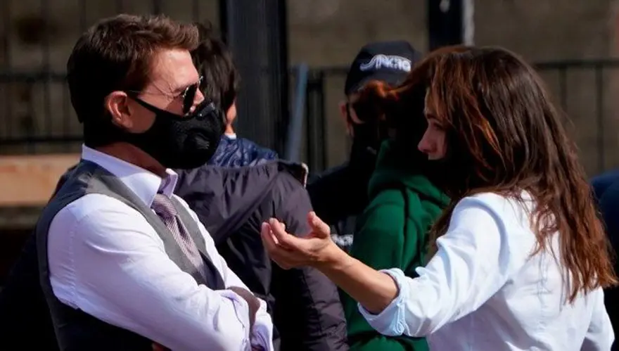 Görevimiz Tehlike 7'den (Mission Impossible 7) yeni set fotoğrafıyla Oscar kutlaması 4