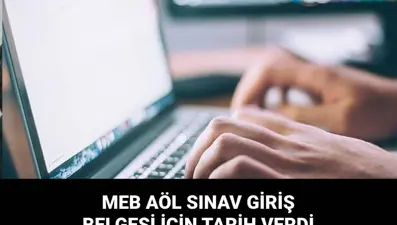 AÖL 3.dönem sınav giriş belgeleri ne zaman yayımlanır? MEB AÖL sınav yerleri için tarih verdi