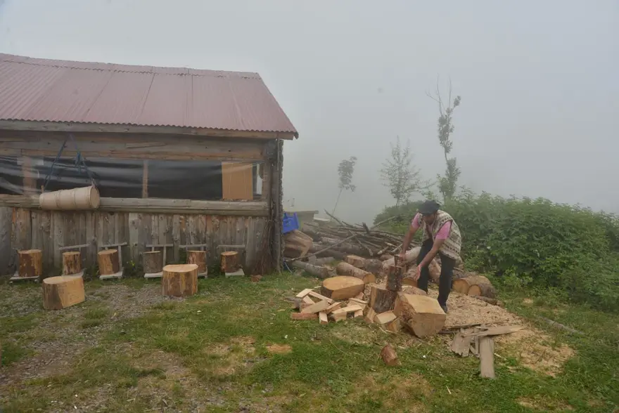 Yaylada "kuzine" başında tatil keyfi 10