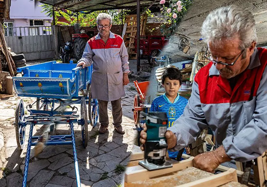 Elveda Rumeli dizisi hayatını değiştirdi! ‘Sütçü Ramiz'in arabasını yaparak başladı, şimdi film yapımcılarına satıyor 