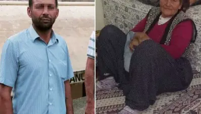 Annesini bıçaklayıp bastonla boğarak öldürdü