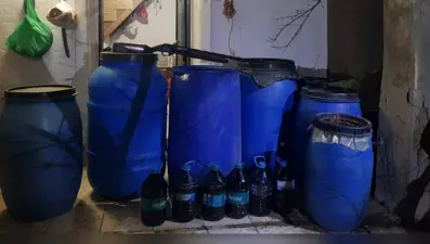 Tekirdağ'da sahte içki operasyonu