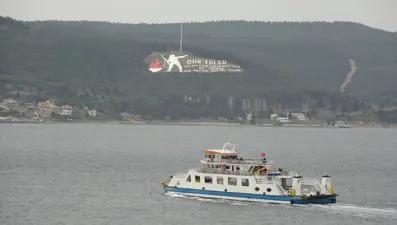 Çanakkale'de adalara yarınki feribot seferleri iptal
