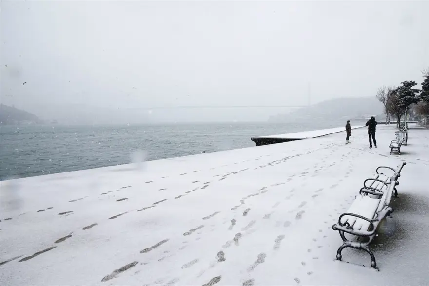 İstanbul'da kar 6
