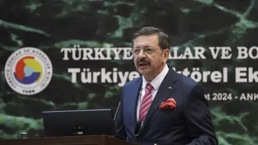 TOBB Başkanı Hisarcıklıoğlu, İstasyon Gaziantep'in açılışına katıldı