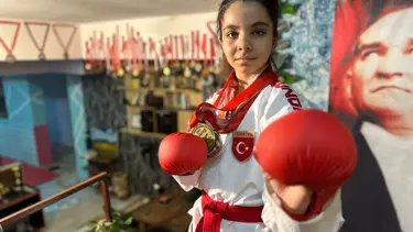 Şampiyon karateci Turna Gürbüz masraflar nedeniyle turnuvaya gidemiyor