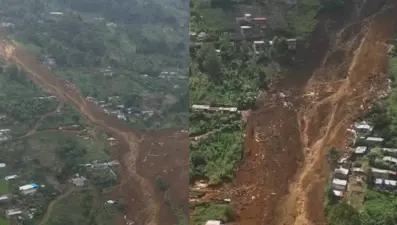 Kolombiya'da heyelan: Can kaybı 22'ye yükseldi