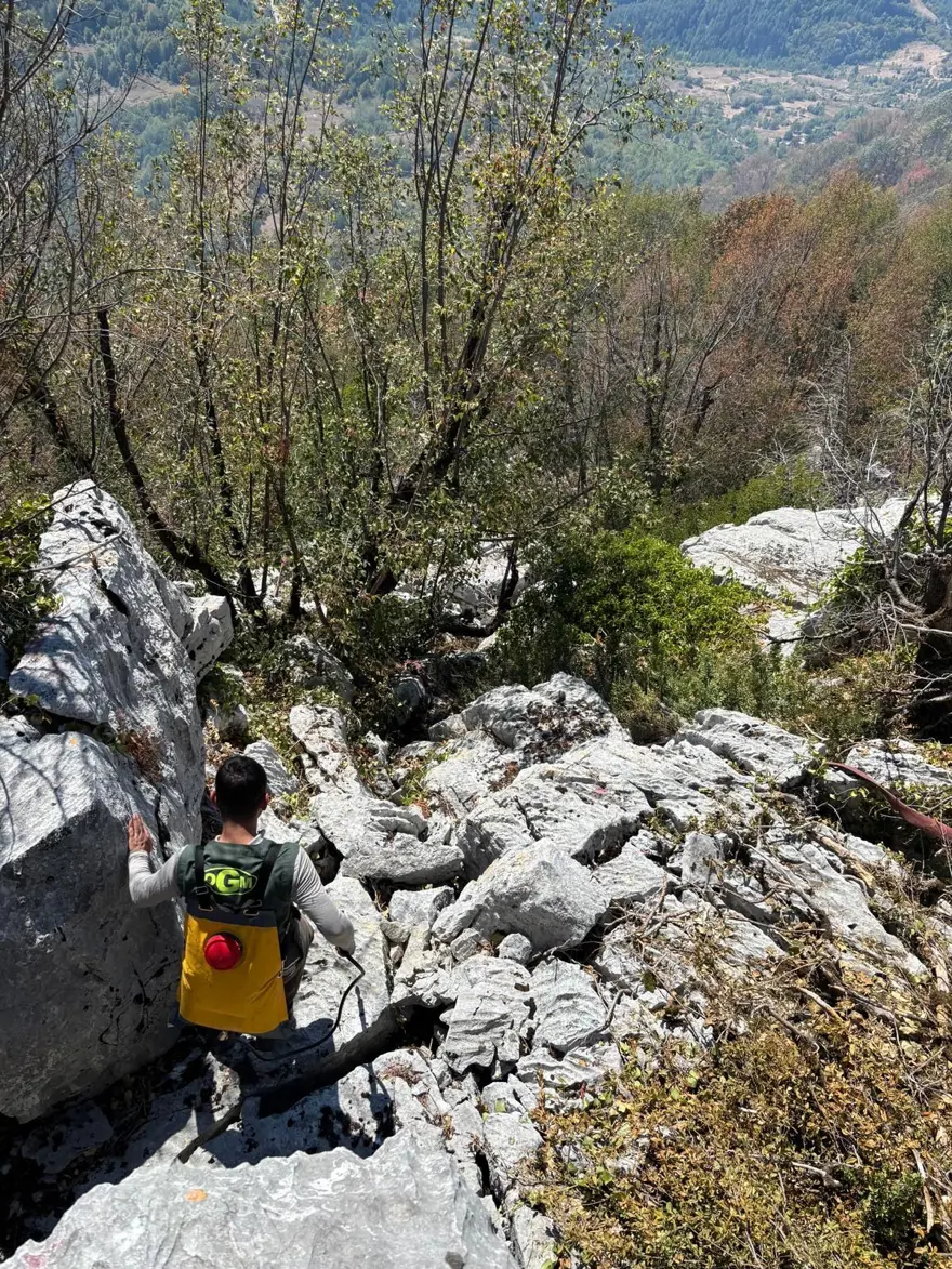 Küre Dağları Milli Parkı'ndaki yangın | Orman işçileri, alevlerden son anda kurtuldu 5