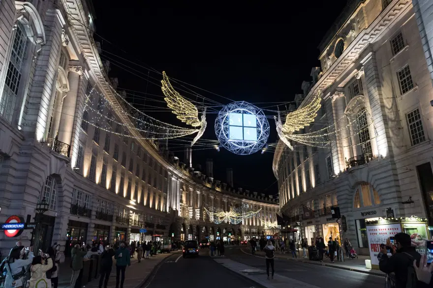 Londra sokakları Noel ve yılbaşı için süslendi 7 Londra sokakları Noel ve yılbaşı için süslendi 7