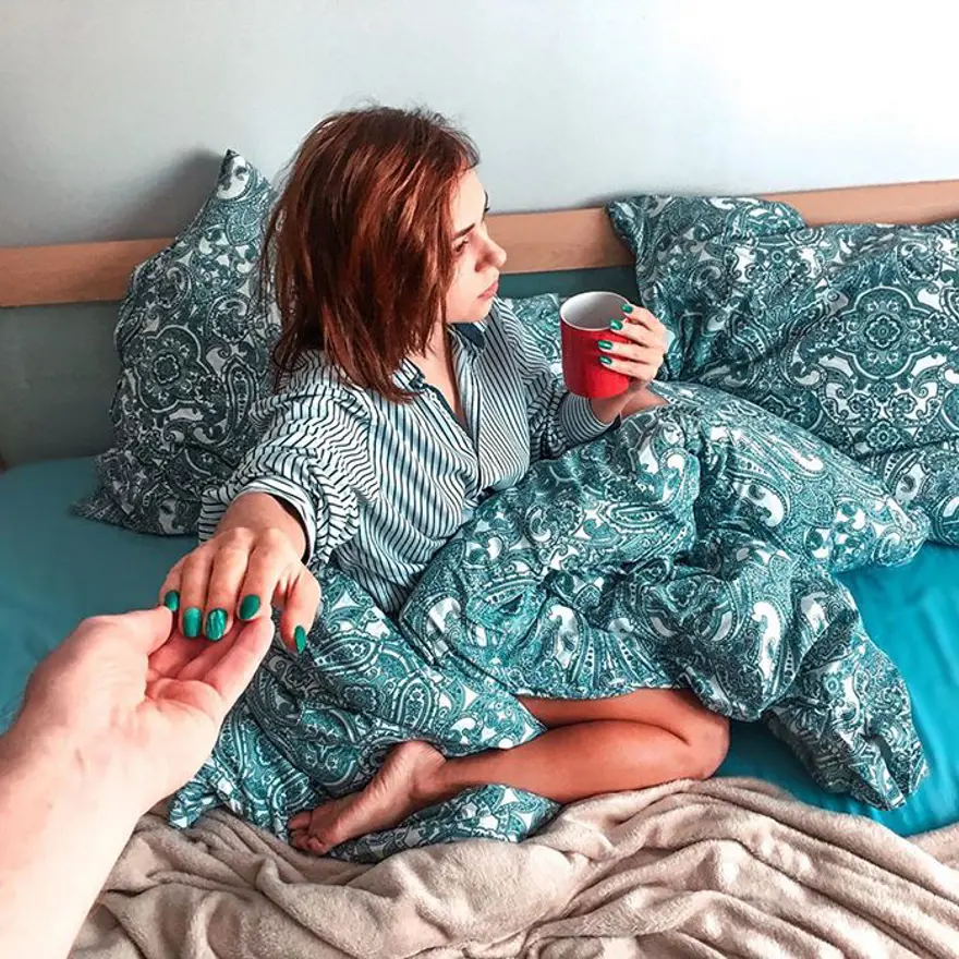 Karantina günlerinde evde yaratıcı seyahat fotoğrafları 34 Karantina günlerinde evde yaratıcı seyahat fotoğrafları 34