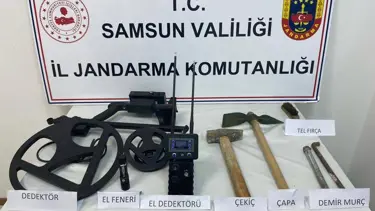 Definecilere suçüstü: 7 kişi gözaltında