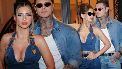 Mauro Icardi ve sevgilisi China Suarez'in 80'ler tarzı