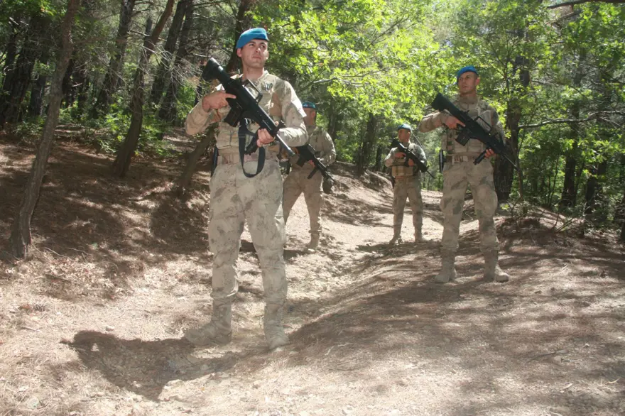 Kazdağları'na komando koruması 1