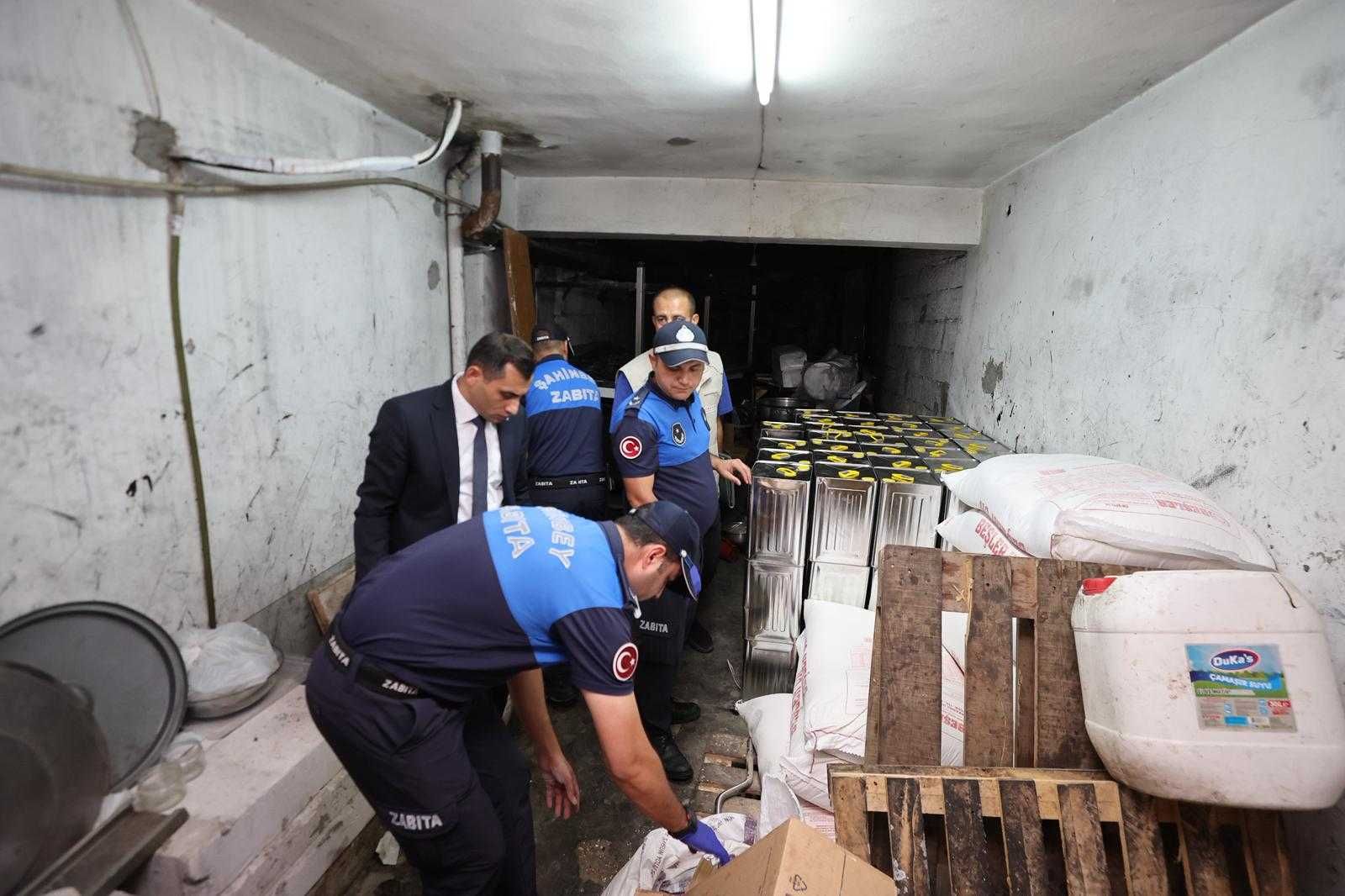 Tarihi geçmiş ürün kullanan iş yeri kapatıldı