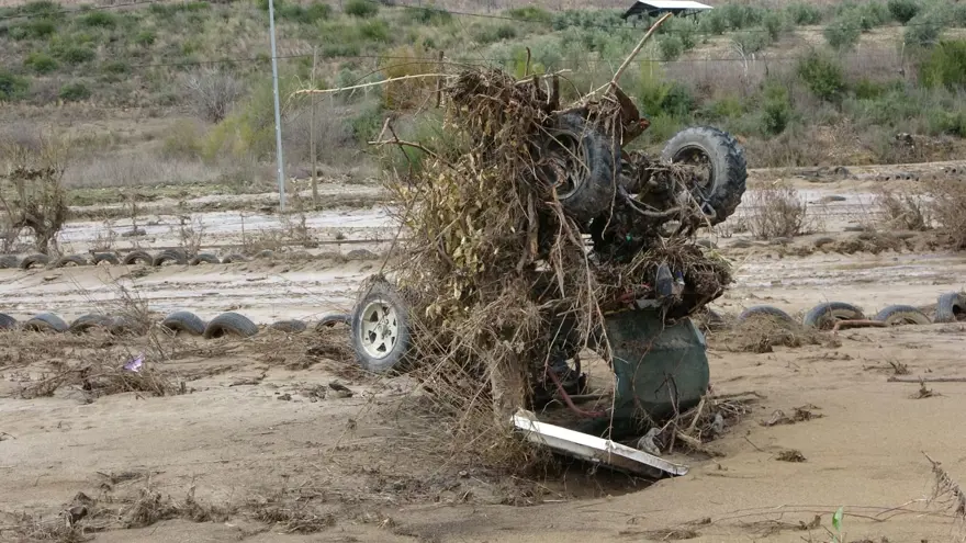 Sel safari istasyonunu vurdu, onlarca ATV kayıp 