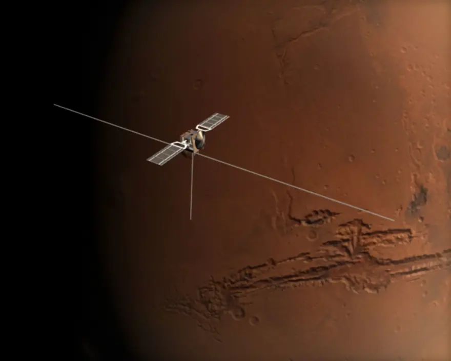 Mars'ta kış manzarası: Kozmik bir peri masalı gibi 3