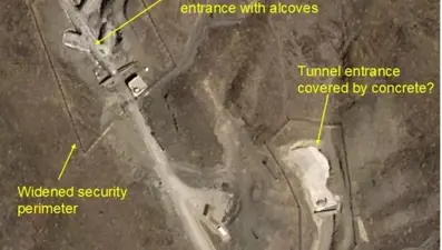 İran'ın yeraltı nükleer tesisi: Gizli tünellerle ulaşılıyor!