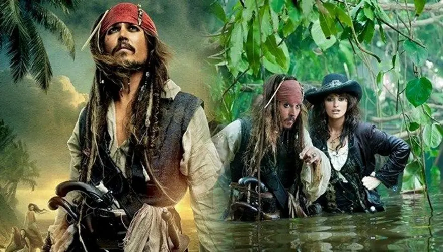 Johnny Depp yine korsan oldu ama bu kez bir filmde değil! 