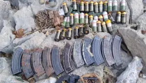 Pençe-Kaplan Operasyonu'nda PKK'ya ait çok sayıda silah ve mühimmat ele geçirildi